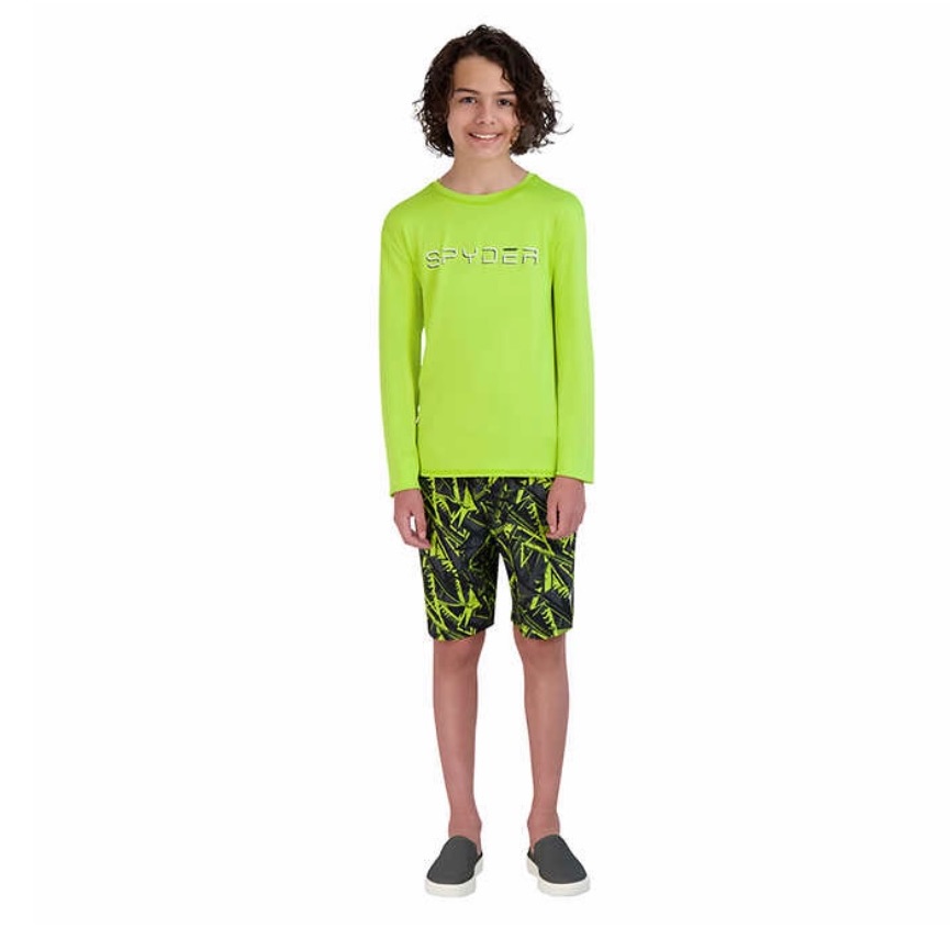 Spyder Youth 2-Piece Swim Tee & Shorts Set